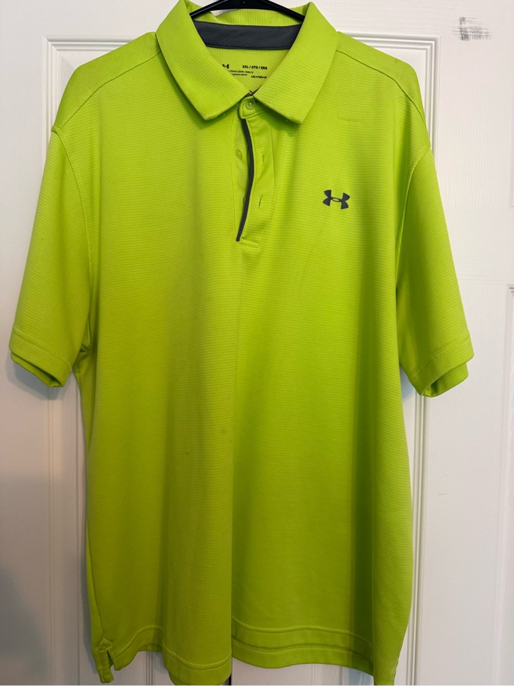 Under Armour Men’s Neon Lime Performance Polo